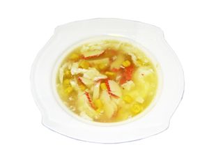 Sopa De Maiz Con Cangrejo 