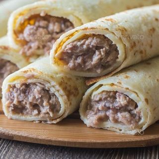 Crêpe viande hachée 