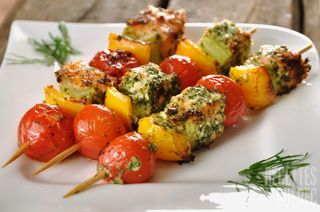 Brochettes Crevettes