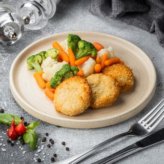 Котлетки з індички з овочами