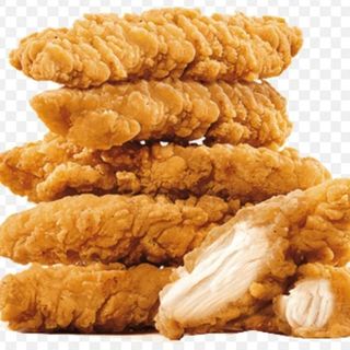 Tiras de pollo 5 unidad