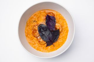 Різотто з кімчі, креветками та пармезаном, 380 г