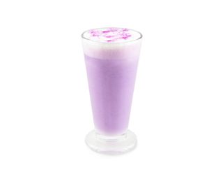Latte Ube & berries