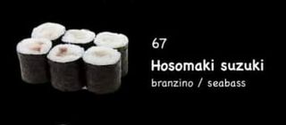 Hosomaki suzuki - 6 pezzi