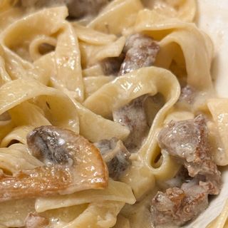 Паста з грибами