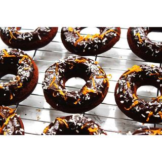 Chocolate/Coconut Doughnuts