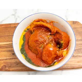 Gbegiri with Ewedu (Abula) & Amala
