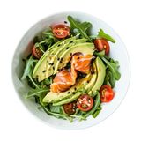 Ensalada De Aguacate Y Salmón (Mediana)
