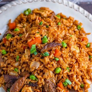 Beef Fried Rice with Vegetables