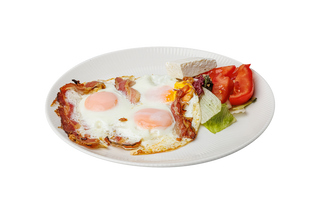 Hrskava jaja sa slaninom