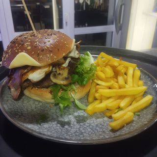 Hamburguesa la preña de ternera