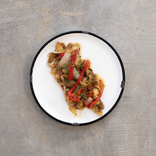 Escalivada, Miel Y Mostaza