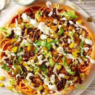 Pizza hamburger