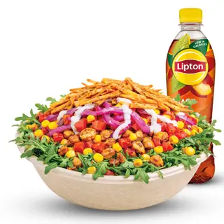 Salata piletina + Lipton Ice Tea 0,5