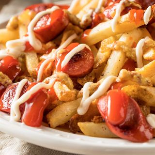 Salchipapa Tradicional