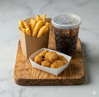 Con i chicken nuggets