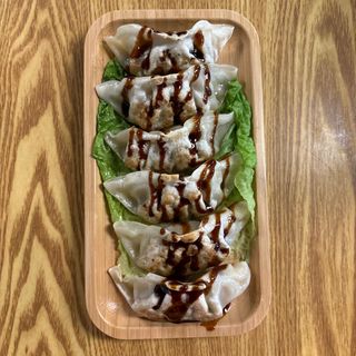 Gyoza de gambas a la plancha 6ud