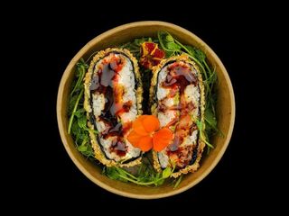 SUSHI BURGER Łosoś Surowy