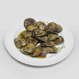 Berenjenas Rebozadas con Miel de Palma