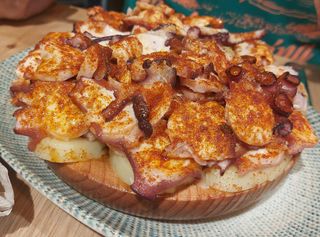 Ración De Pulpo A La Gallega