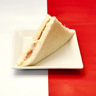 Tramezzino prosciutto cotto, formaggio e maionese