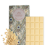 Tableta De Chocolate Blanco Con Perlas 