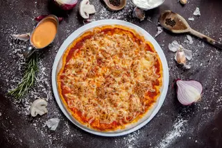 Pizza Margherita mare