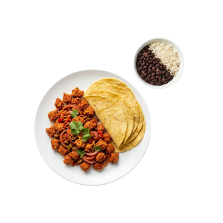 Soja Pibil (500 gr.) 12 Tortillas de Maíz