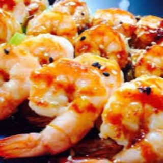 Spiedini di gamberi ( 4 pezzi)