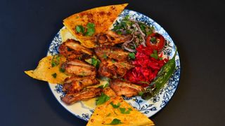 ფრთები შამფურზე