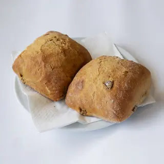 Pão de Abóbora e Noz - 4 Unidades