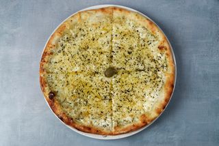 Pesto pizza 