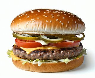 Hamburger pollo 300gr e contorno