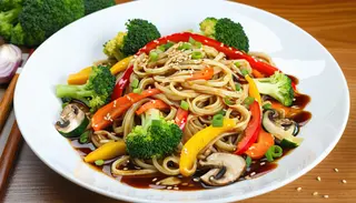 Udon cu legume