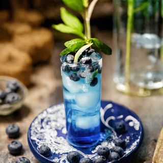 Lemoniada smerfowa Bistro