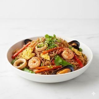 159. Spaghetti di riso misto mare