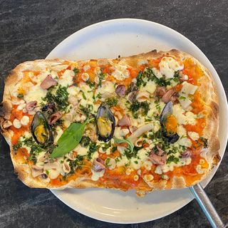 Pinsa Romana Frutti Di Mare (33 Cm.)