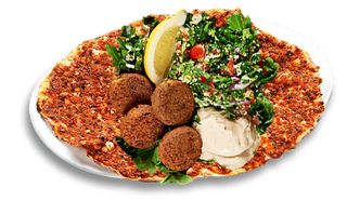 Lahmacun faláfel 