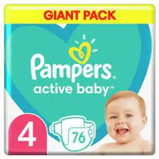 Տակդիր մանկական Pampers N4
