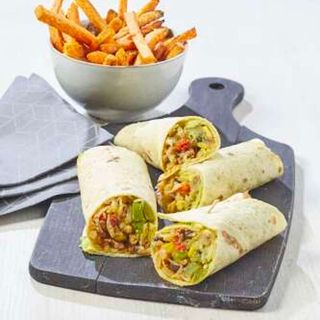 Fahitas Aux Viandes + Frites