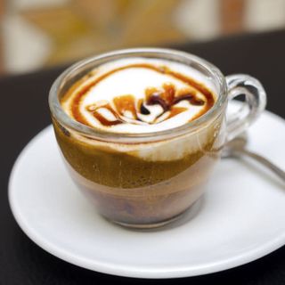 Café latté caramel