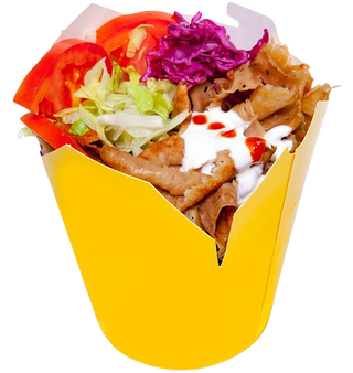Kebab box klasyczny mała