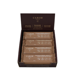 Carob World - Carob Almond and Milk Snack (20x36g)