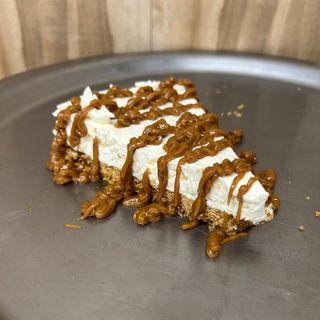 Tarta De Queso Con Salsa Lotus