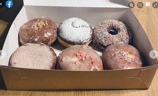 Zestaw 6 pączków - mix dostępnych smaków 