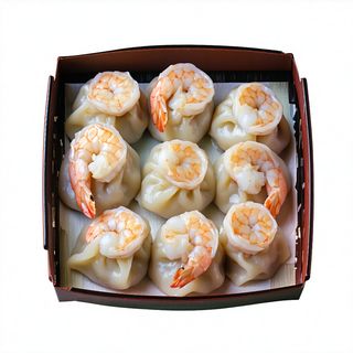 Dimsum Gamba Al Vapor