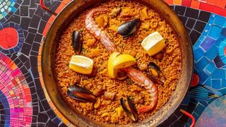 Paella pescado x 2 persone