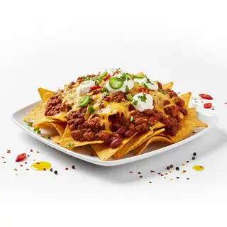 Nachos Con Chili (Ración)
