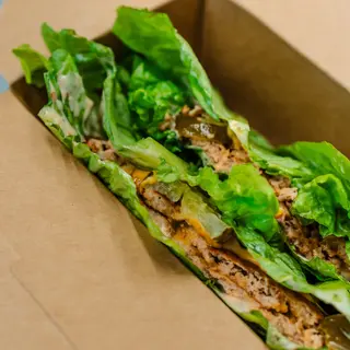 Lettuce Burger Menu