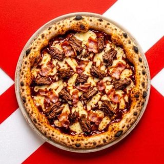PIZZA BARBACOA MEDIANA